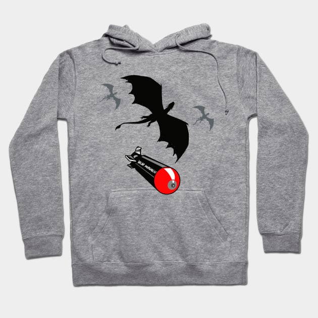 Reign Of Fire Hoodie by AndreusD